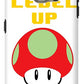 Level Up Mushroom, Classic 8 Bit Entertainment System Characters. Babies From The 80's.  - Phone Case