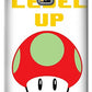 Level Up Mushroom, Classic 8 Bit Entertainment System Characters. Babies From The 80's.  - Phone Case