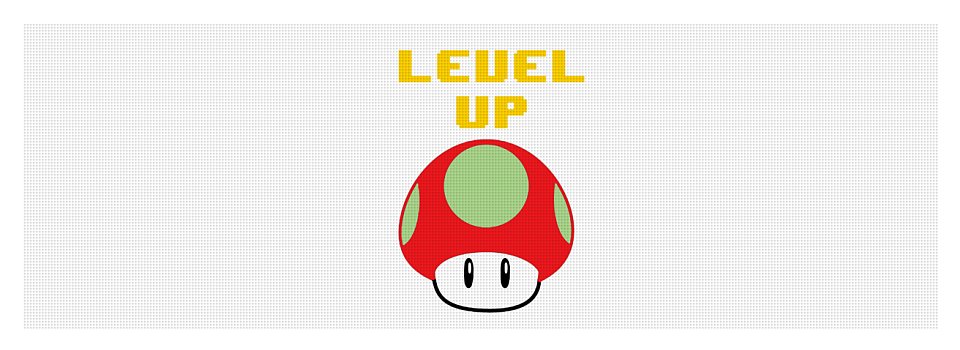 Level Up Mushroom, Classic 8 Bit Entertainment System Characters. Babies From The 80's.  - Yoga Mat