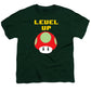 Level Up Mushroom, Classic 8 Bit Entertainment System Characters. Babies From The 80's.  - Youth T-Shirt