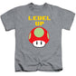 Level Up Mushroom, Classic 8 Bit Entertainment System Characters. Babies From The 80's.  - Kids T-Shirt