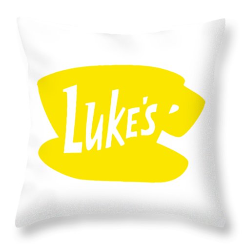 Luke's Diner Star Hollow Connecticut - Throw Pillow