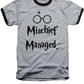 Mischief Managed With Potter Spectacles.  - Baseball T-Shirt
