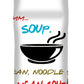 Mmm Soup, I Mean Noodle Soup.  I Mean Soup.  Friends, The One With Joey's Soup Audition.  - Duvet Cover