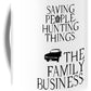 Supernatural Saving People, Hunting Things. The Family Business With Anti Possession Symbol. - Mug
